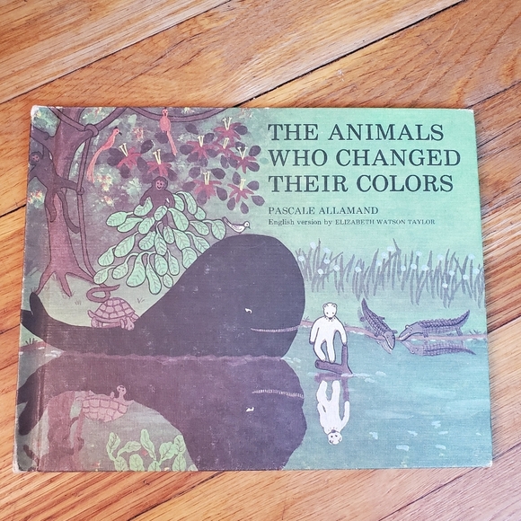 The animals who changed their colors childrens‎ book weekly reader 1979 - Picture 1 of 8